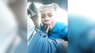 Husband Comes To My Job To Get His Dick Sucked On Break