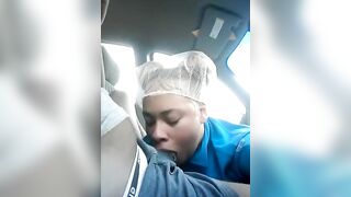 Husband Comes To My Job To Get His Dick Sucked On Break