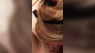 Nasty British Gilf Gives Sloppy Blowjob And Swallows Everything