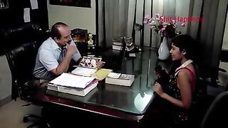 Indian Boss Fuck When She Comes For Interview