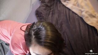 Young Teen Got An Epic Orgasm At Home After A Party