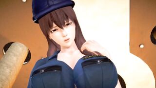 Policewoman Working With Love 3d Hentai 69