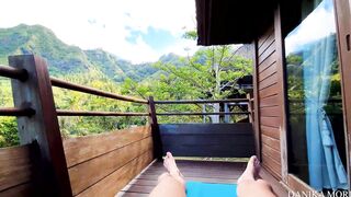 The Best Reverse Cowgirl Riding Outdoor - Mori's Couple Holidays!