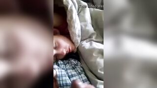 Sleep Cum On Her Face Dormida