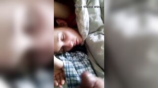 Sleep Cum On Her Face Dormida