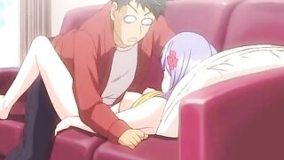 Hentai Teen Rides Hard Cock