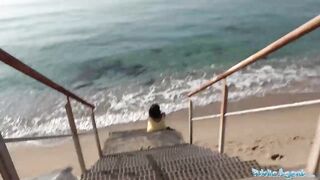 Public Agent A Blind Date For Latina With Huge Natural Boobs