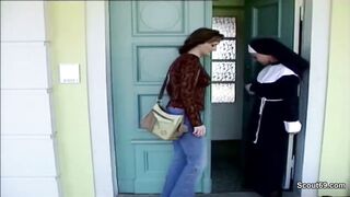 German Nun Seduce To Fuck By Prister In Classic Porn Movie