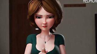 Tia Ajudando Na Lição De Casa.