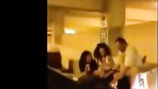 (real) Caught Fucking White Girl In Parking Lot(interracial)