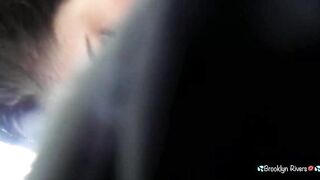 Hooter Girl - Car Blow Job - Brooklyn Rivers