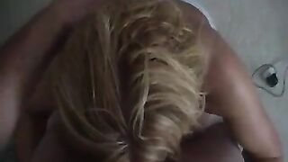 Mom Getting Used To Thick Cock Down Her Throat