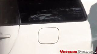 Asian Teen Spied Peeing