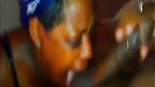 Black Mom Such Big Cock And Take In Her Ass