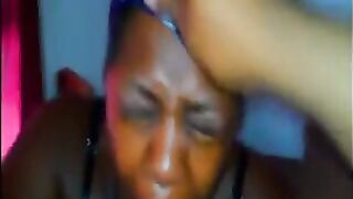 Black Mom Such Big Cock And Take In Her Ass