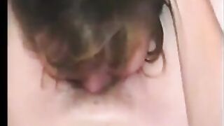 Mother Is Eating Her Little Girl Pussy Out