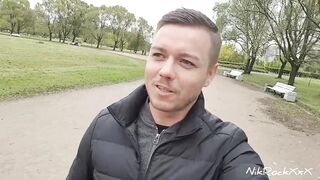 Met A Girl On A Dating Site And Fucked Her In A Hotel ! Public Blowjob