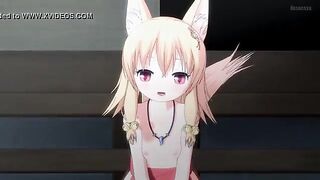 Night Color Fox - Necocoya - 3d Anime Loli