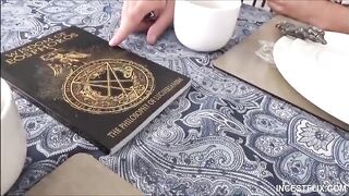 Sister Bets Step Brother That She Can Make Him Hard - He Creampies Her