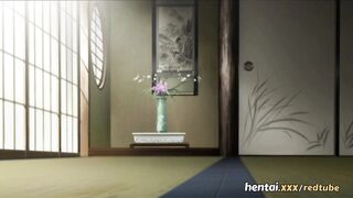 Hentaixxx - Horny Busty Maid Loses Her Virginity To A Fat Cock