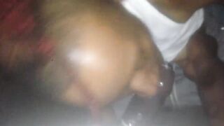 Dyke From College Basketball Team Gives Me Vicious Head & Swallow Comshot