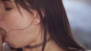 Aidra Fox Suck Two Cocks