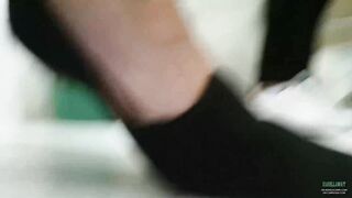 Caught Masturbating In A Public Bathroom!!