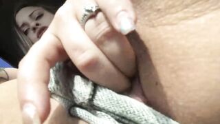 Public Squirting All Over Dashboard On Busy Street