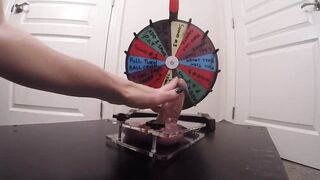 Wheel Of Misfortune - Take # 2 - Cbt Wheel Of Post Orgasm Torture - Cumshot