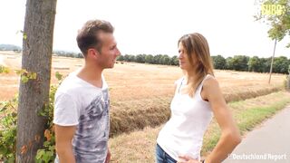 Deutschlandreport - Old German Slut Fucked Hard By Young Stud In Her Pierced Pussy - Amateureuro