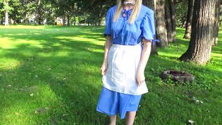 Lost Amish Teen Finds Hard Cock In The Big City