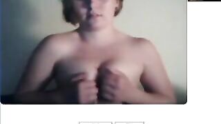 Chatroulette #41 Horny Girl Masturbate Take Orgasm