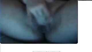 Chatroulette #41 Horny Girl Masturbate Take Orgasm