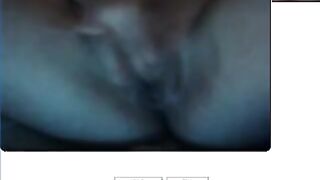 Chatroulette #41 Horny Girl Masturbate Take Orgasm