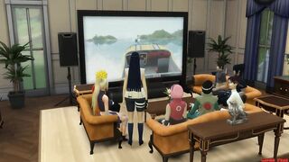 Hinata, Sakura, Ino And Tenten Fucked Doing Exercises Erotic Costume Hot Wives