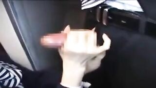 Japanese Stewardess Lends A Hand