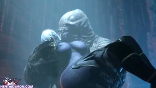 Hardcore Huge Cock Monster Fucking Sexy Anime Girl