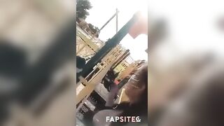 Beautiful Teen Gushing And Squirting At Public Playground