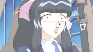 Loads Of Anime Cumshot Over The Big Tits Pair