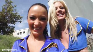 Pure Pov Presents Gonzo Sex Scene With Katerina And Regina Ice