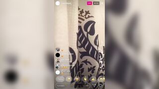 Luhmoo Masturbating In The Shower On Ig Live