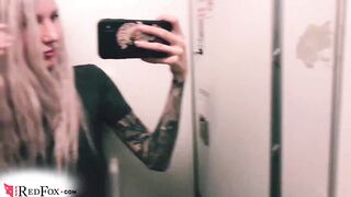 Blonde Masturbate Pussy In The Airplane - Hot Solo