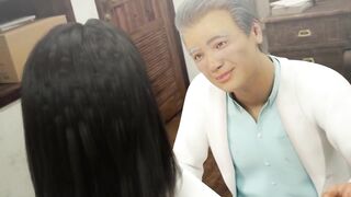 [3d Hentai] Doctor Fucks Cute Japanese Teen In Front Of Boyfriend (part 1)