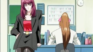 Sitting On The Teacher's Desk Getting A Blowjob - Hentaixxx