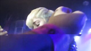 Mikey Cyrus Let's Fan Touching Her Pussy