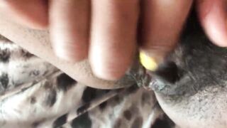 Blowing Bubbles Out My Juicy Pussy & Peeing In Your Mouth.