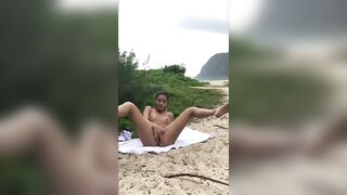 I Fucked My Self On The Beachh