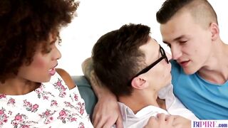 Interracial Bisexual Threesome