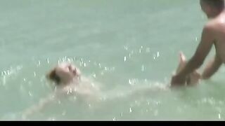 Thesandfly Hottest Public Beach Action!