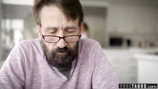 Pure Taboo Dad Manipulates Step-daughter Into Sex